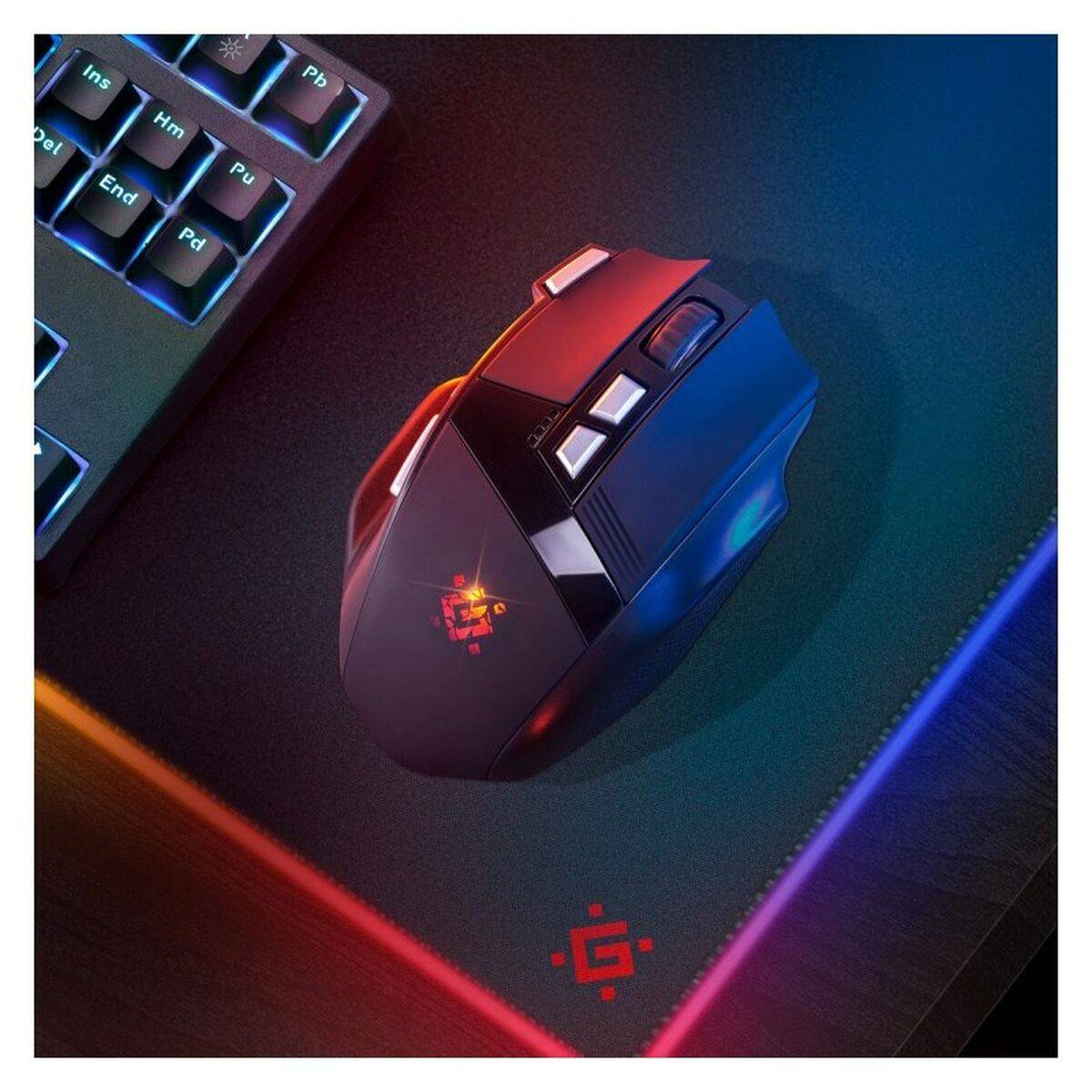 Ratón Gaming Defender GM-885 KNIGHT Negro 3200 DPI