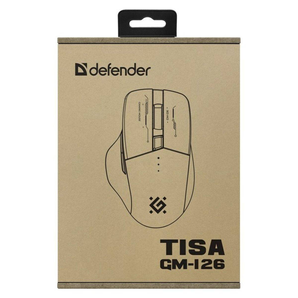 Ratón Bluetooth Inalámbrico Defender GM-126 Blanco