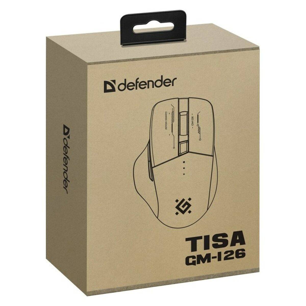 Ratón Bluetooth Inalámbrico Defender GM-126 Blanco