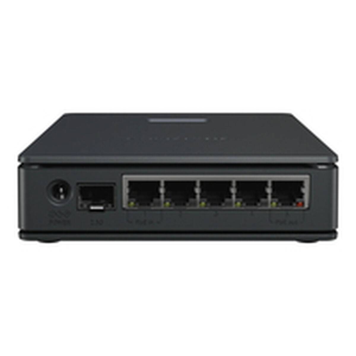 Router Mikrotik E62iUGS-2axD5axT Negro USB 2.0 RJ45 PoE x 1 USB-A