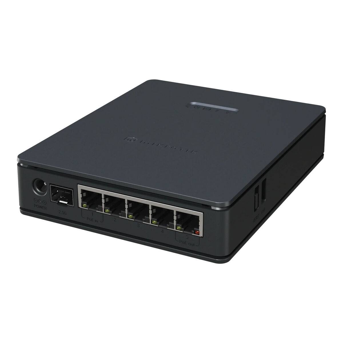 Router Mikrotik E62iUGS-2axD5axT Negro USB 2.0 RJ45 PoE x 1 USB-A
