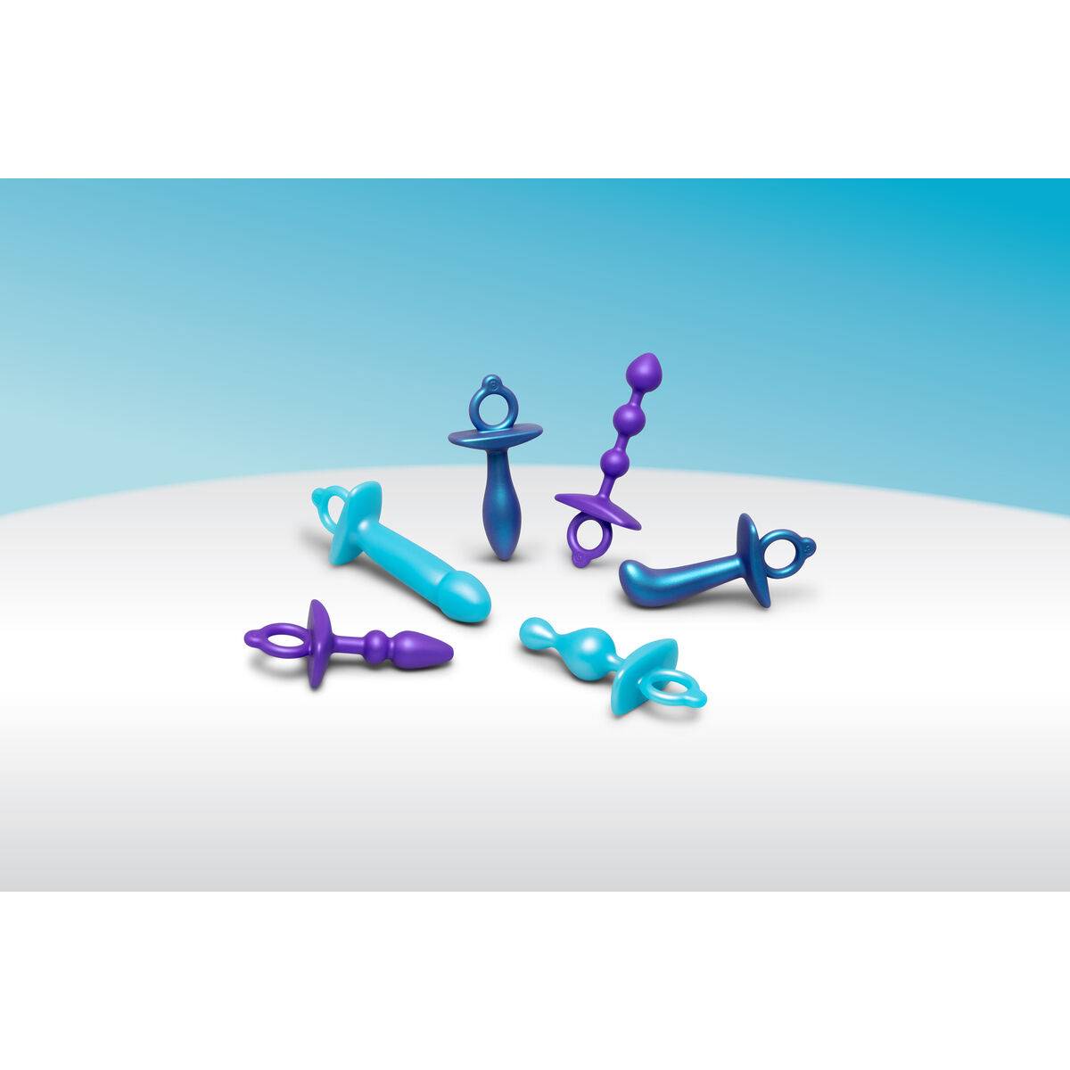 Plug Anal B-Vibe Azul (7,6 cm)