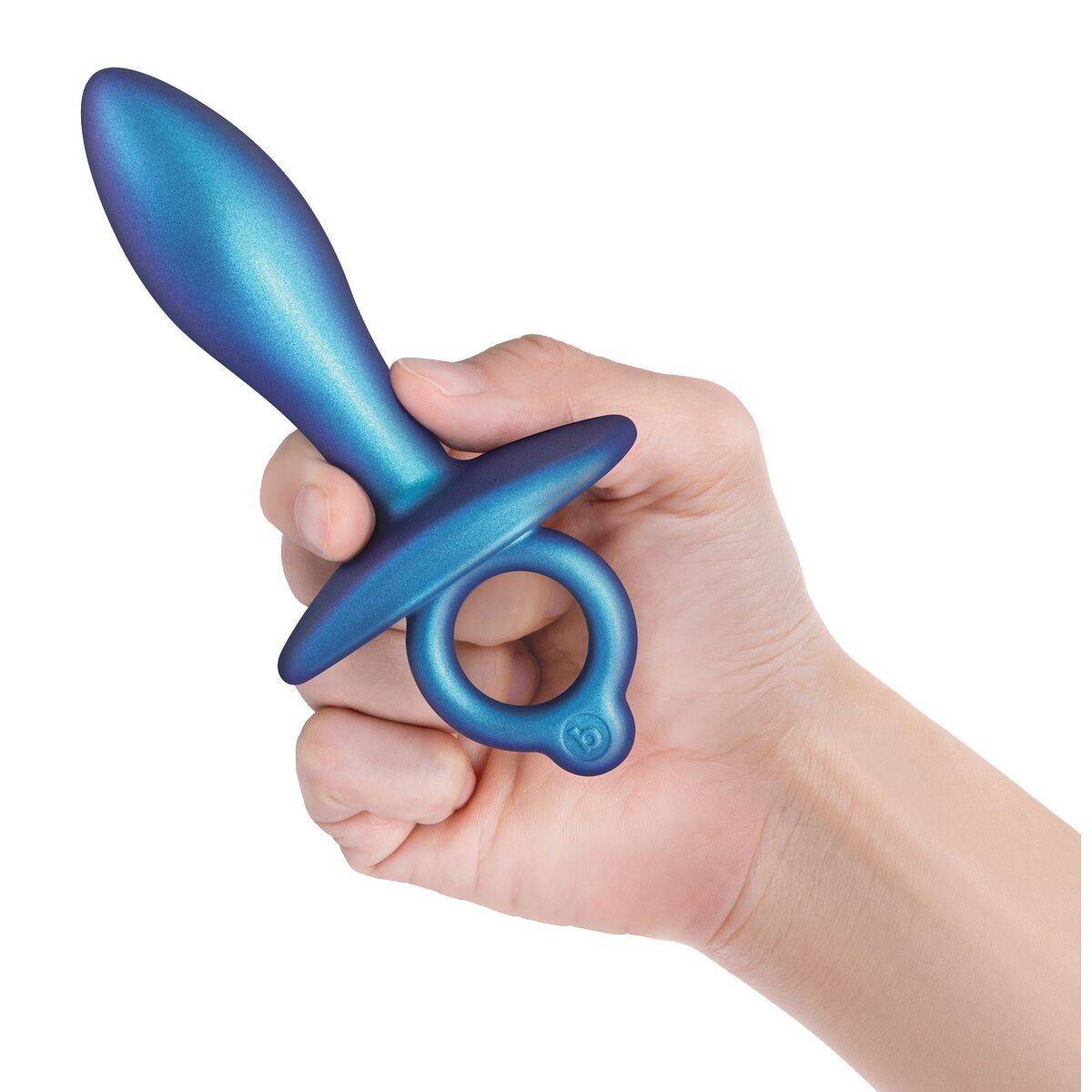 Plug Anal B-Vibe Azul (7,6 cm)