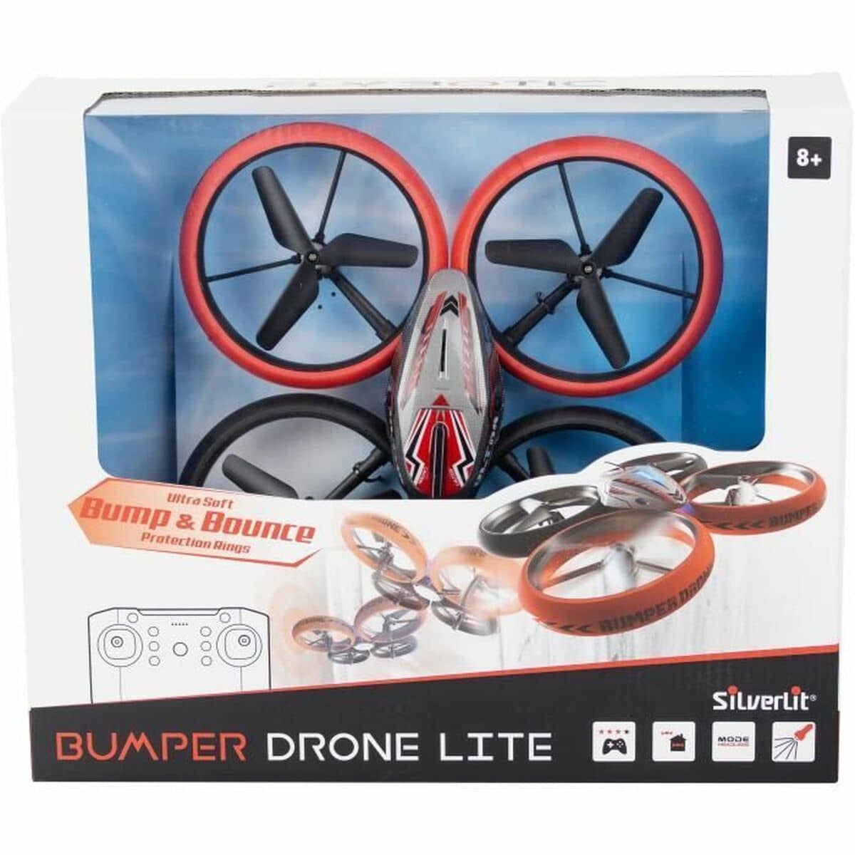 Dron Teledirigido Flybotic Bumper 17 cm