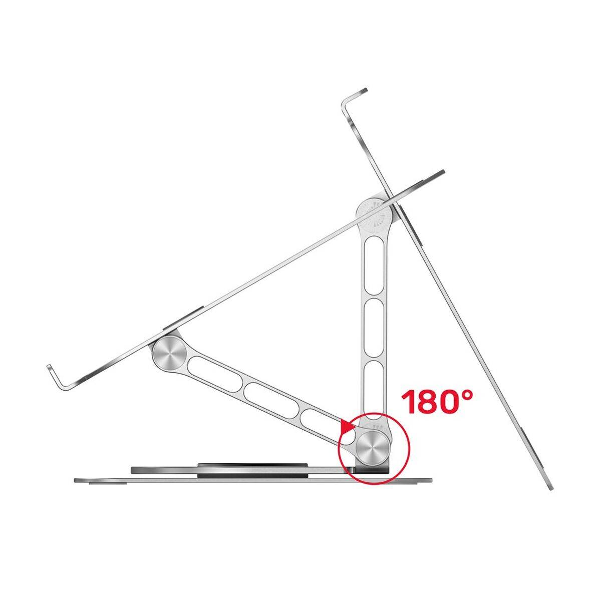 Soporte para Portátil Plegable y Regulable Unitek OT180SL01 Aluminio