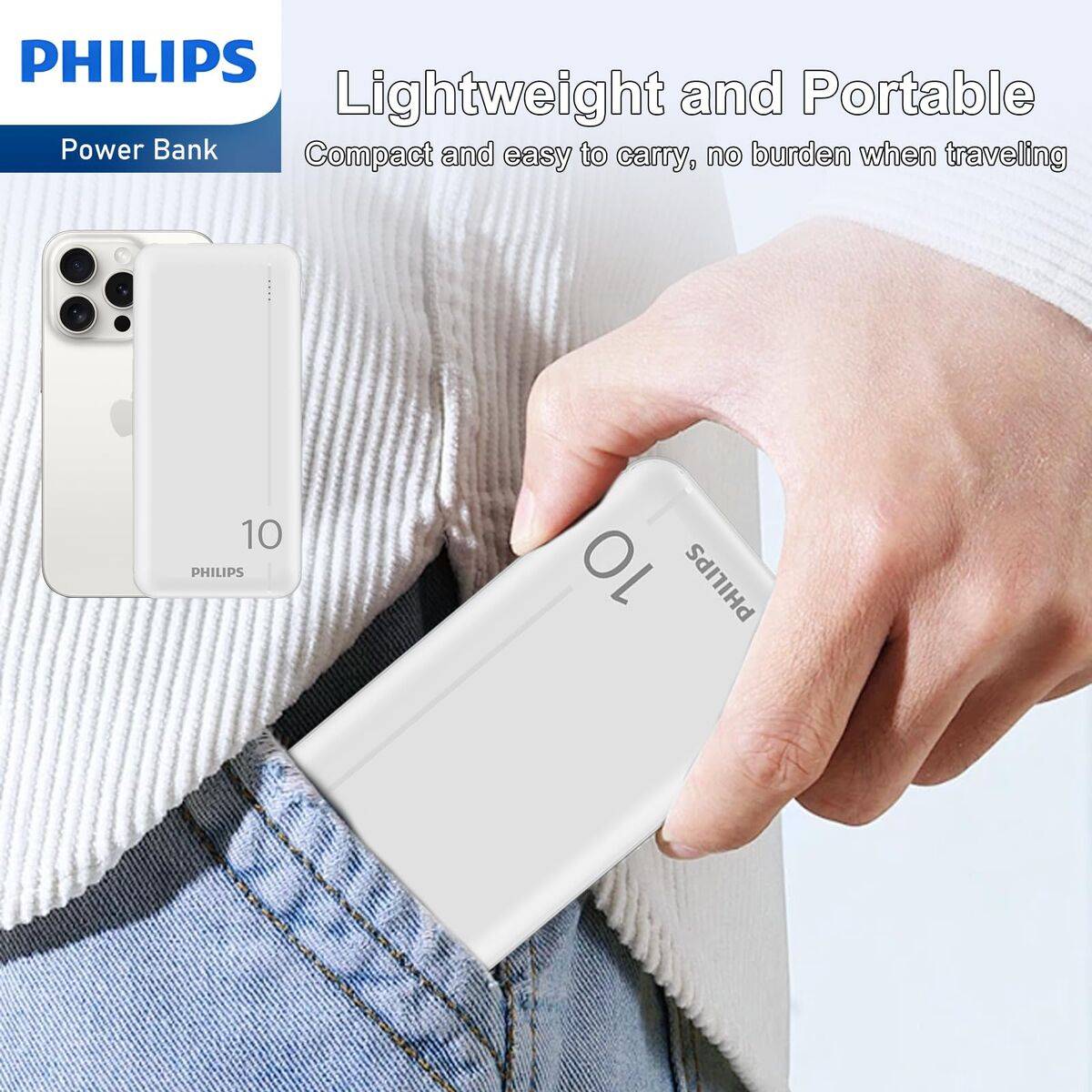 Powerbank Philips DLP1810NW/62