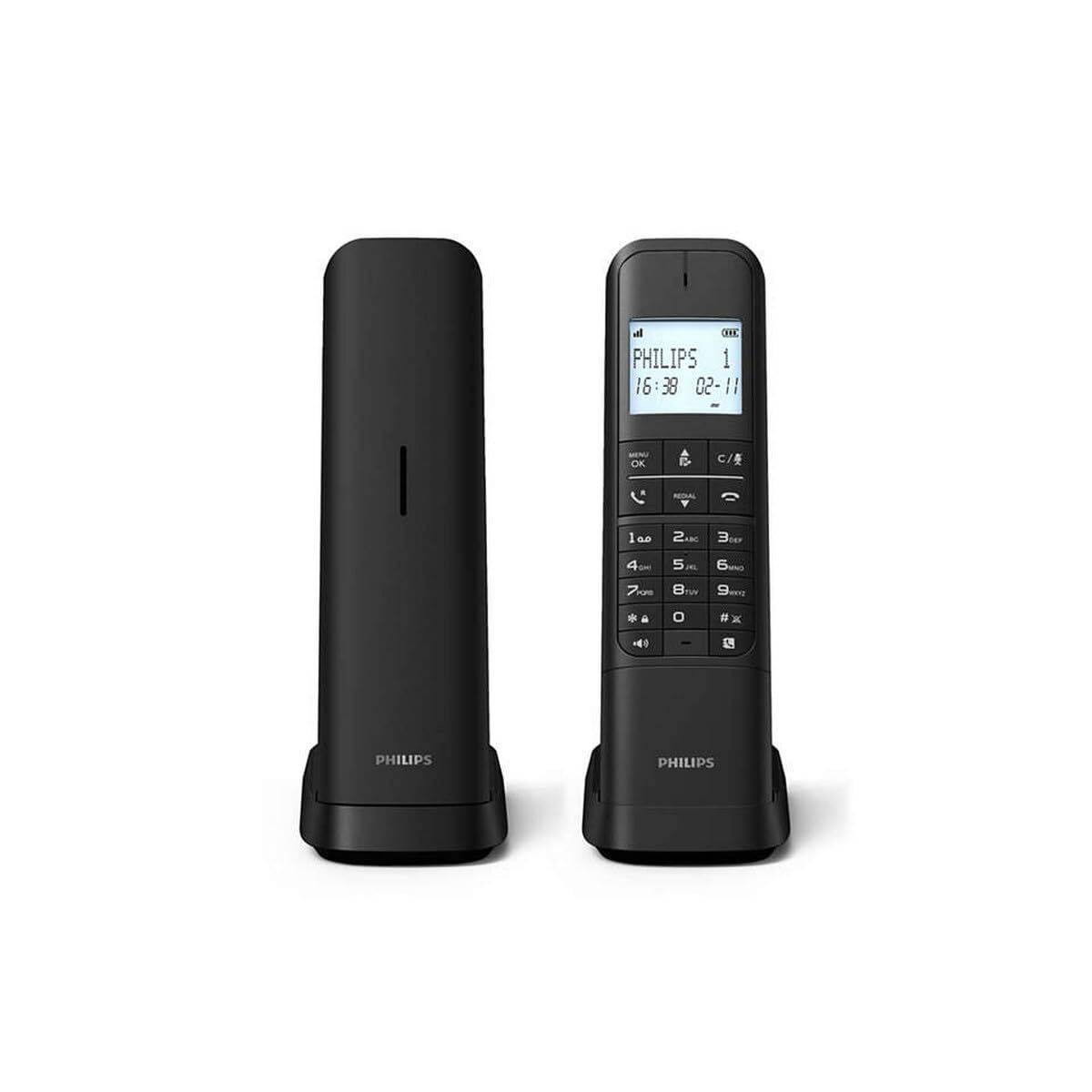 Teléfono Inalámbrico Philips M4702B/12 Negro
