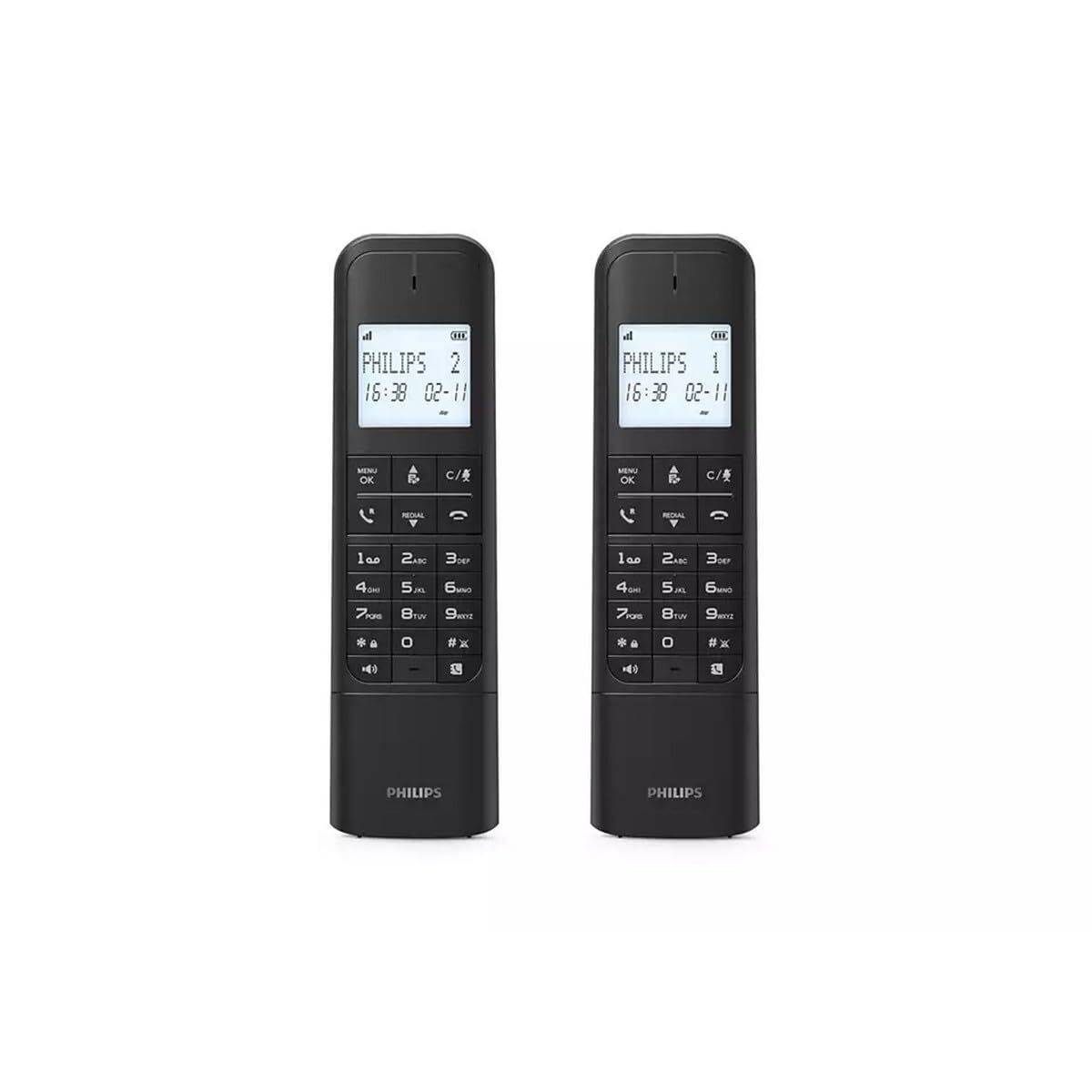 Teléfono Inalámbrico Philips M4702B/12 Negro