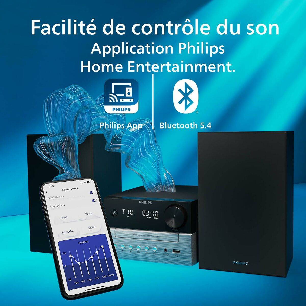 Microcadena de Música Philips TAM3205M2/12
