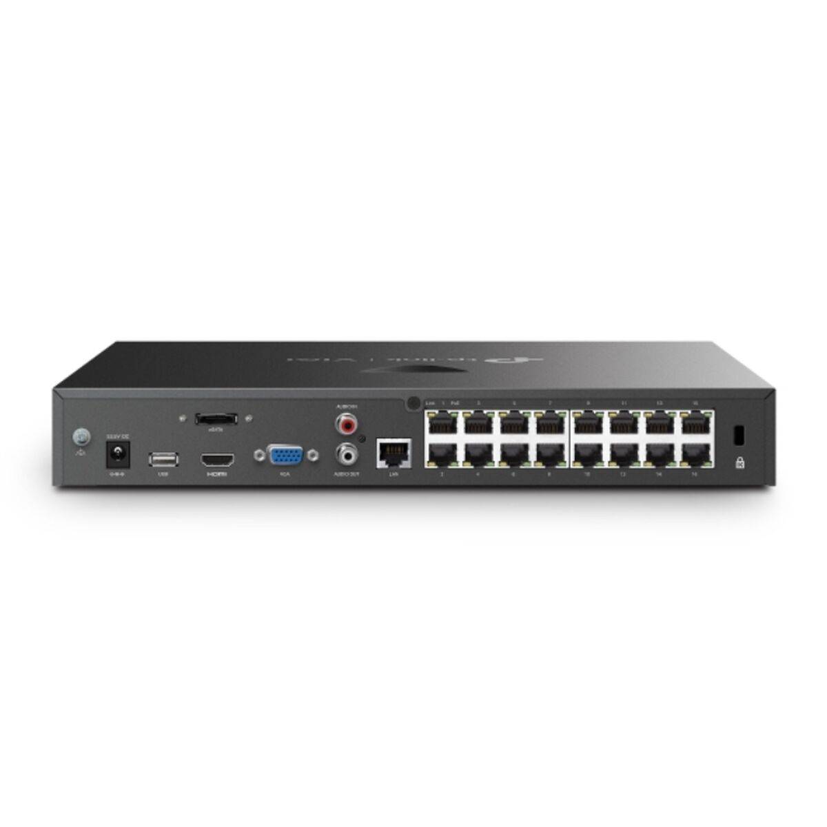 Video Grabador en Red TP-Link VIGI NVR2016H-16MP-4TB Negro