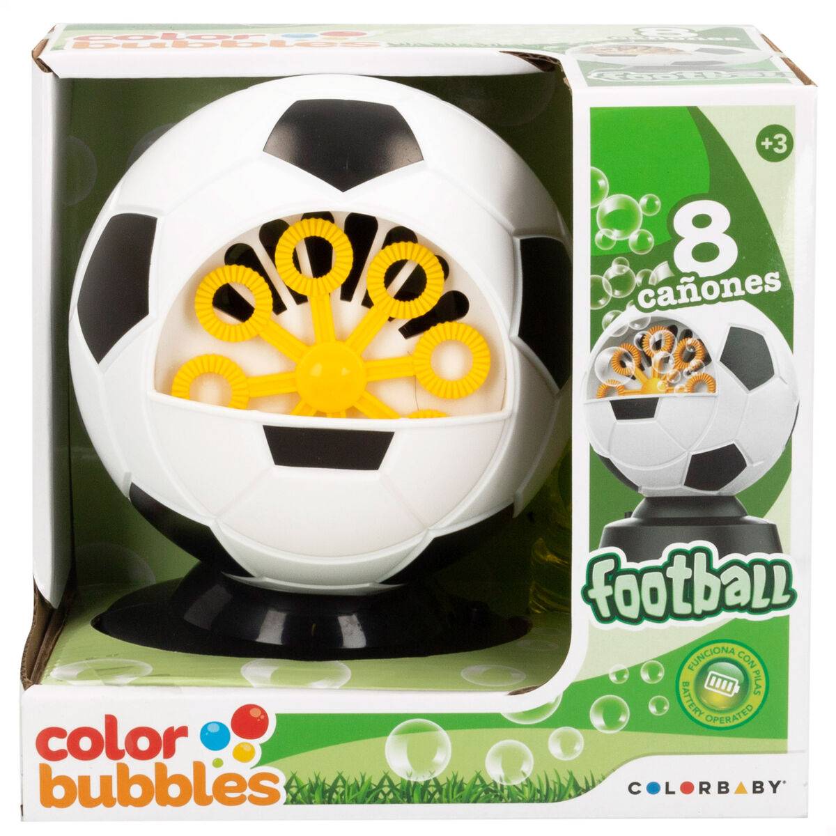 Juego de Pompas de Jabón Colorbaby 11,5 x 15 x 11,5 cm (6 Unidades)
