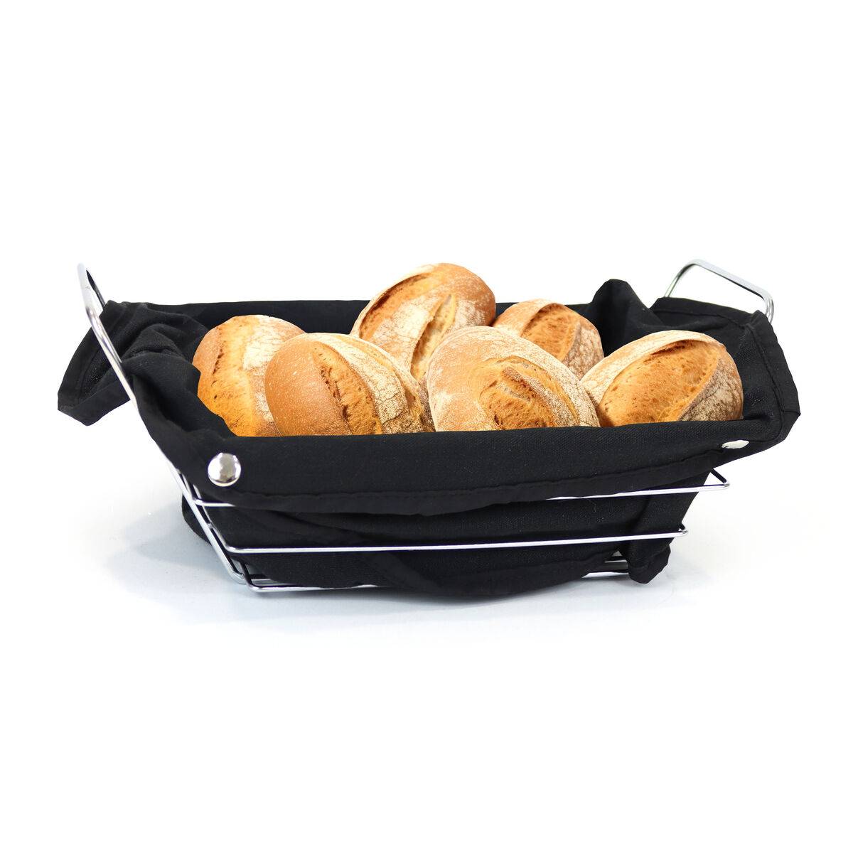 Panera My Bar Negro Metal Rectangular 29 x 20 x 11,7 cm (12 Unidades)