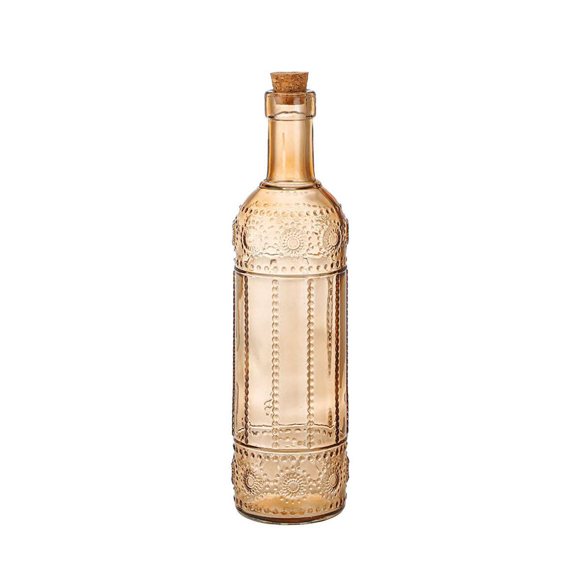 Botella de Cristal La Mediterránea Corcho Vidrio 1 L (12 Unidades)