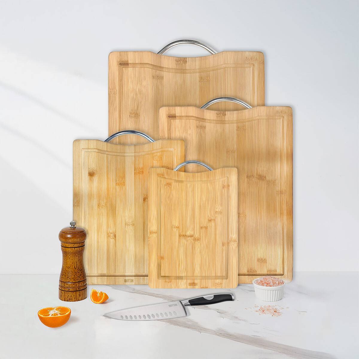 Tabla de cortar Quttin 50 x 35 x 1,5 cm (6 Unidades)