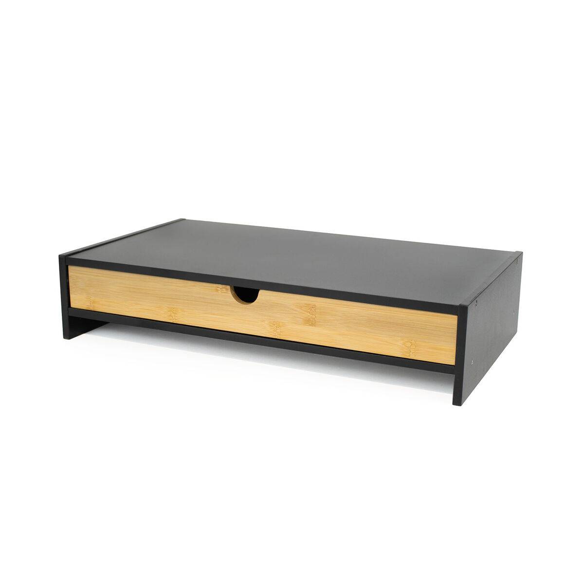 Soporte de Mesa para Pantalla Confortime 47 x 26 x 10 cm Marrón Negro (6 Unidades)