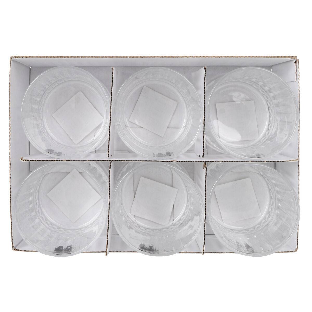 Vaso La Mediterránea Sultan Transparente Vidrio 350 ml (48 Unidades)