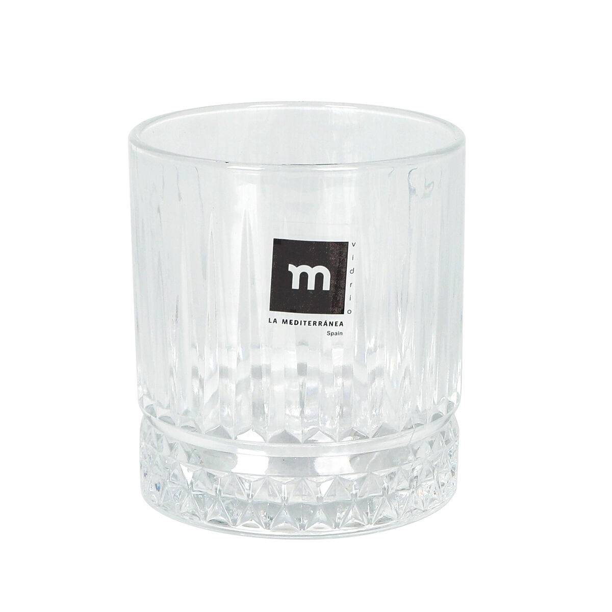 Vaso La Mediterránea Sultan Transparente Vidrio 350 ml (48 Unidades)