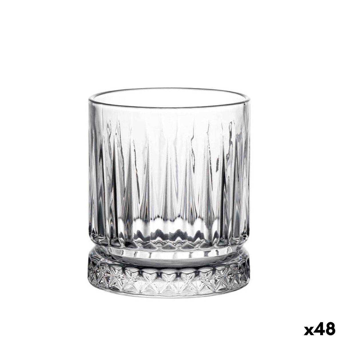 Vaso La Mediterránea Sultan Transparente Vidrio 350 ml (48 Unidades)