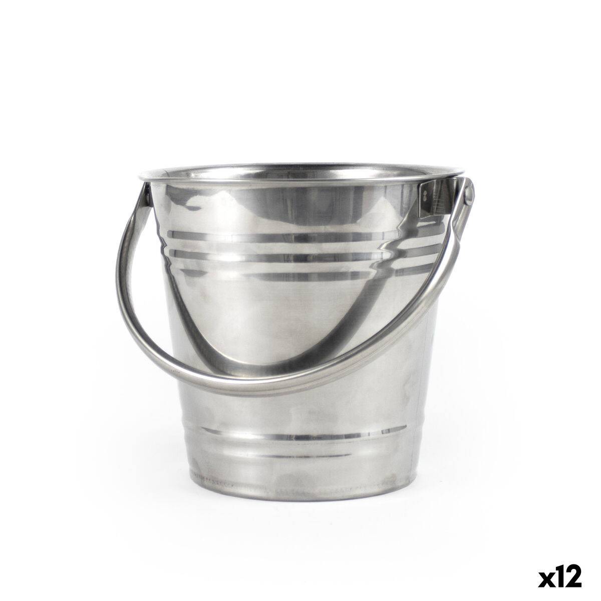 Cubitera My Bar Acero 1,5 L 14 x 13,4 cm (12 Unidades)