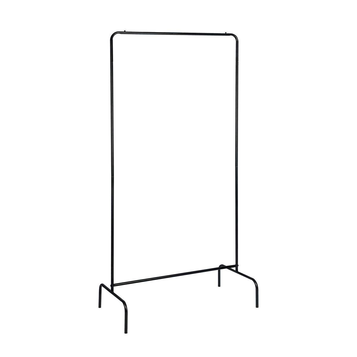 Perchero MobleKit Negro 16 mm 80 x 40 x 160 cm (6 Unidades)