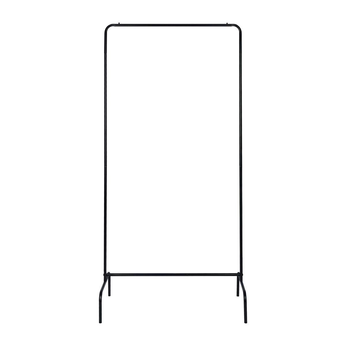 Perchero MobleKit Negro 16 mm 80 x 40 x 160 cm (6 Unidades)