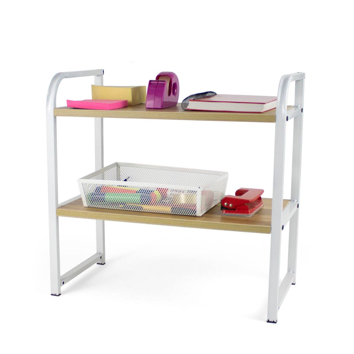 Estantería Confortime Madera Metal 40 x 20 x 38,5 cm (4 Unidades)