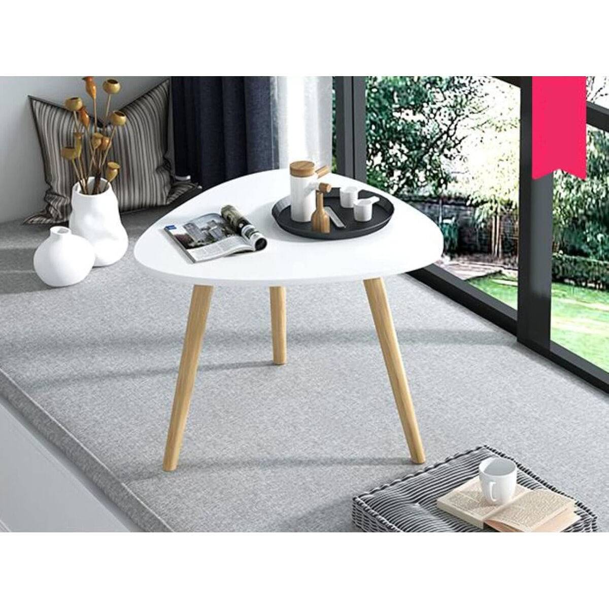 Mesa auxiliar MobleKit 38,5 x 38,5 x 39 cm (6 Unidades)