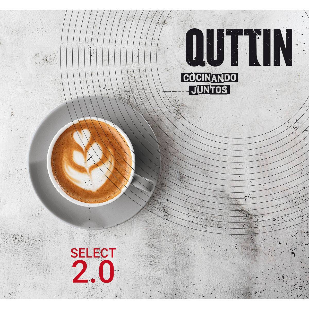 Cafetera Italiana Quttin Aluminio 0,6 L (6 Unidades)
