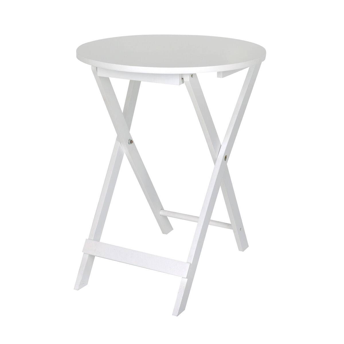Mesa auxiliar MobleKit Blanco 40 x 40 x 49,5 cm (4 Unidades)