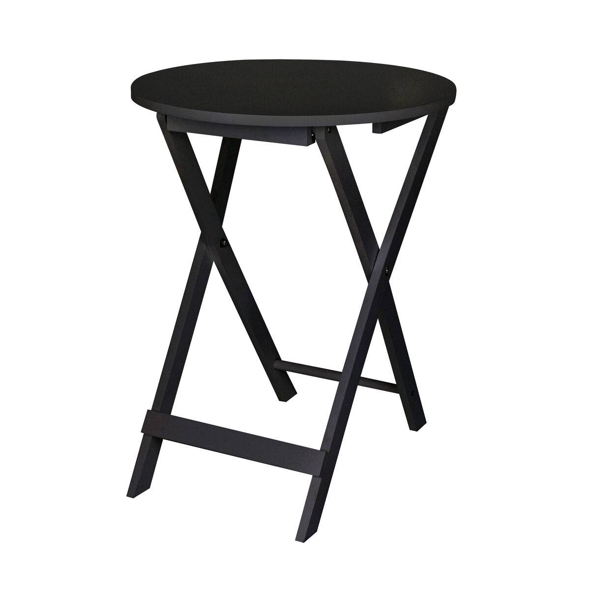Mesa auxiliar MobleKit Negro 40 x 40 x 49,5 cm (4 Unidades)