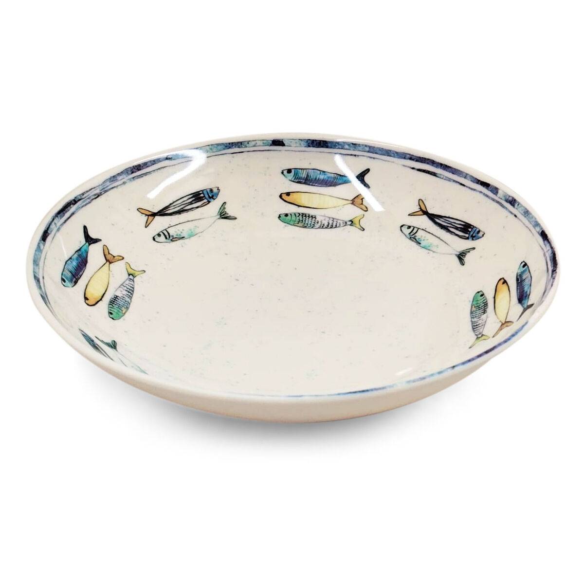 Plato Hondo Alfares PEIXE 21 x 5,3 cm (24 Unidades)
