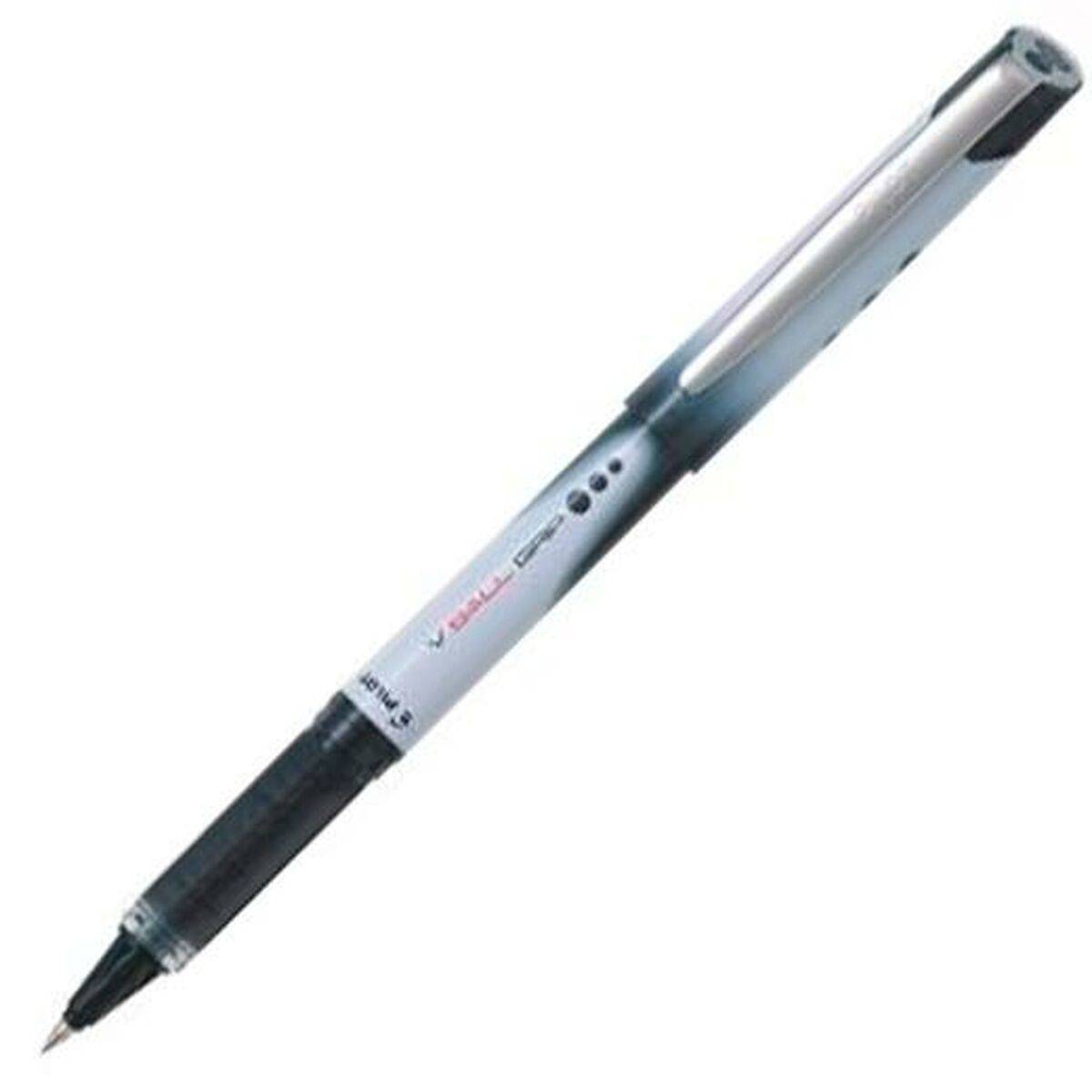Boligrafo de tinta líquida Pilot V-BALL 7 GRIP Negro 0,7 mm (12 Unidades)