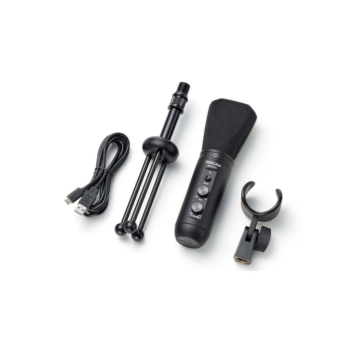 Micrófono Tascam TM-250U Negro