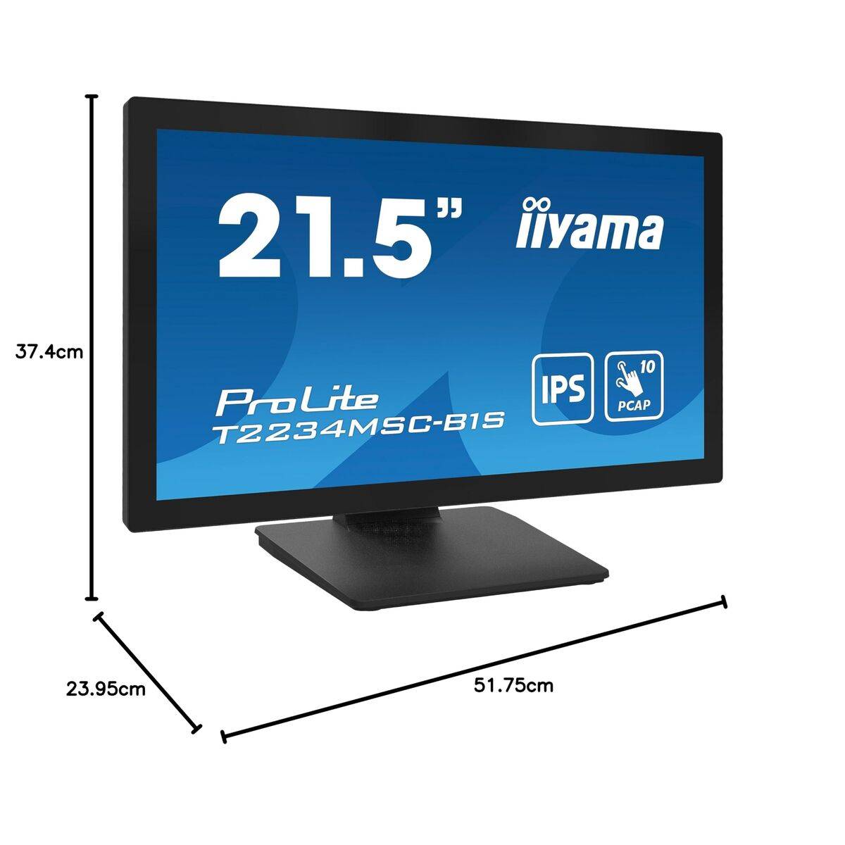 Monitor Iiyama T2234MSC-B1S Full HD 22"