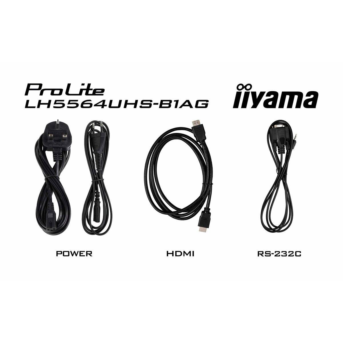 Monitor Iiyama LH5564UHS-B1AG 55" 4K Ultra HD