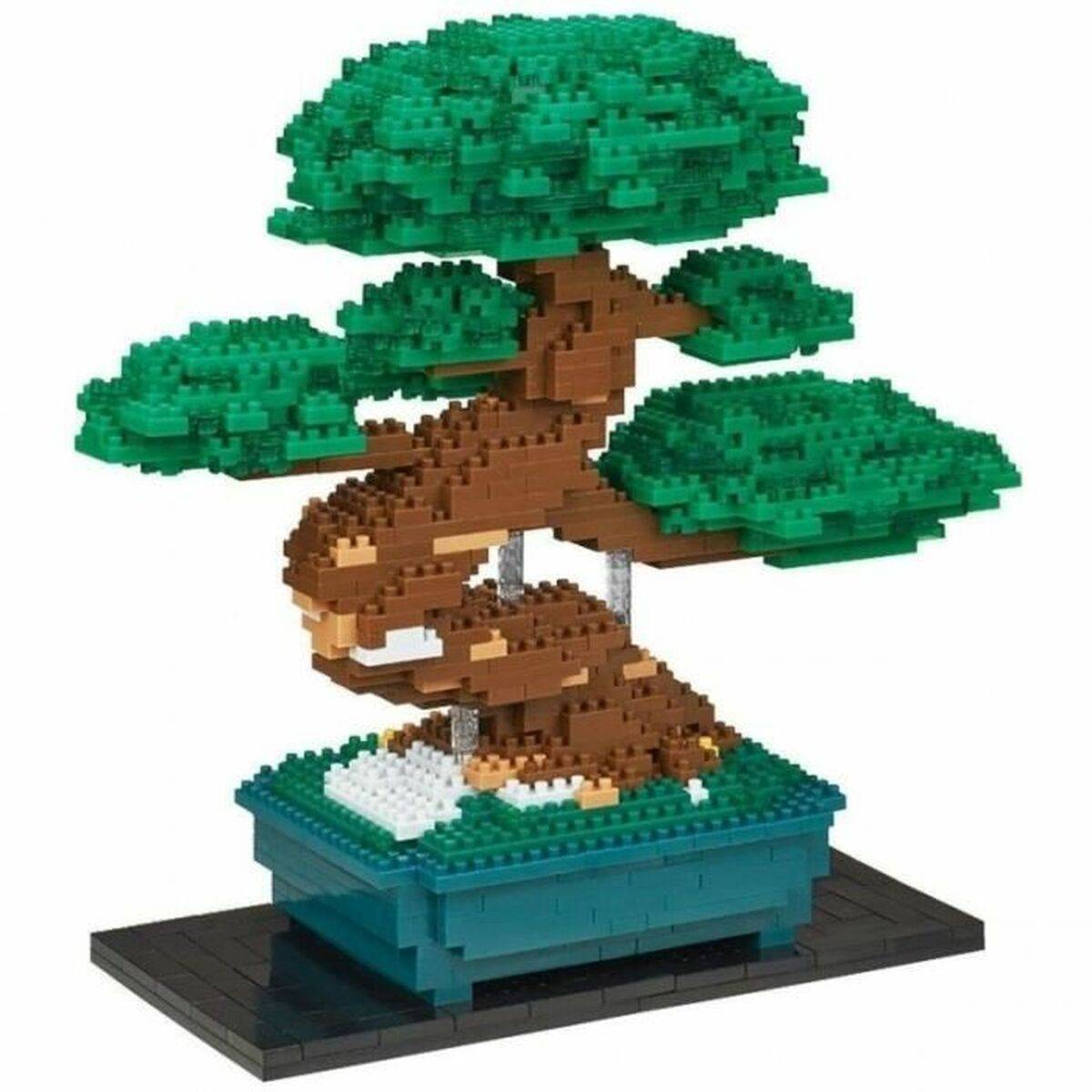 Juego de Construcción Nanoblock Bonsai Pine Deluxe Edition NB-039