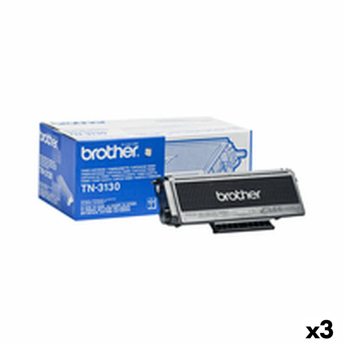 Tóner Brother TN3130 Negro (3 Unidades)