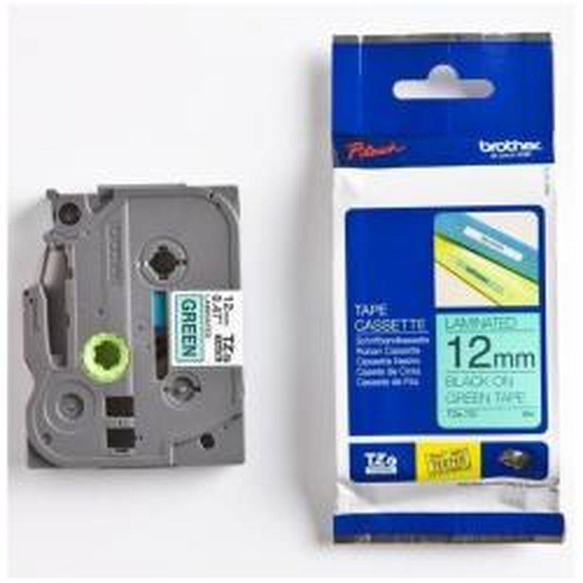 Cinta Laminada para Rotuladoras Brother TZE-731 Negro