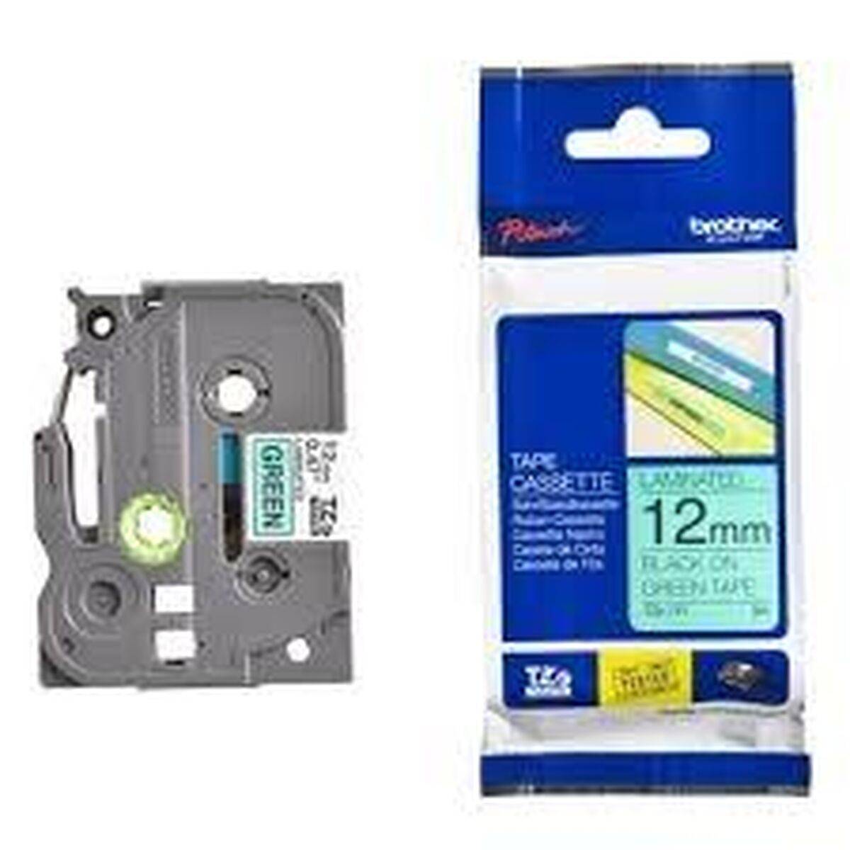 Cinta Laminada para Rotuladoras Brother TZE-731 Negro