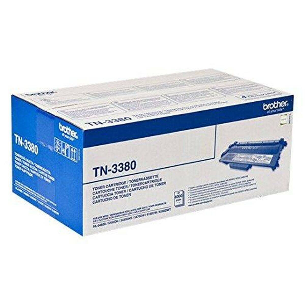 Tóner Brother TN3380 Negro (3 Unidades)