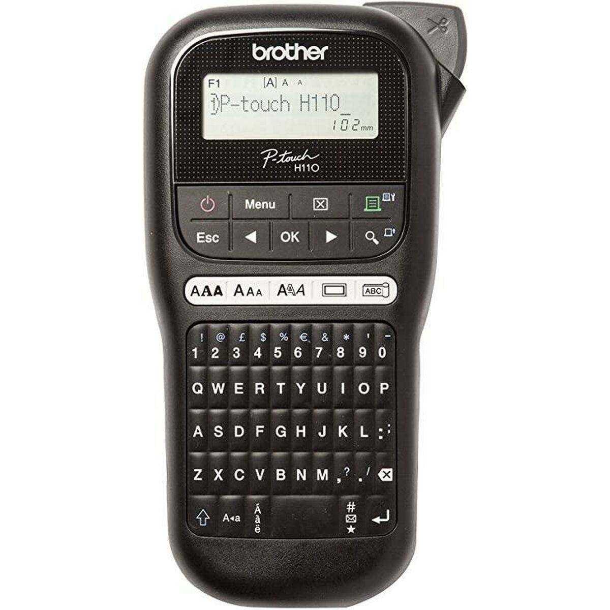 Rotuladora Eléctrica Brother PT-H110 Negro (3 Unidades)