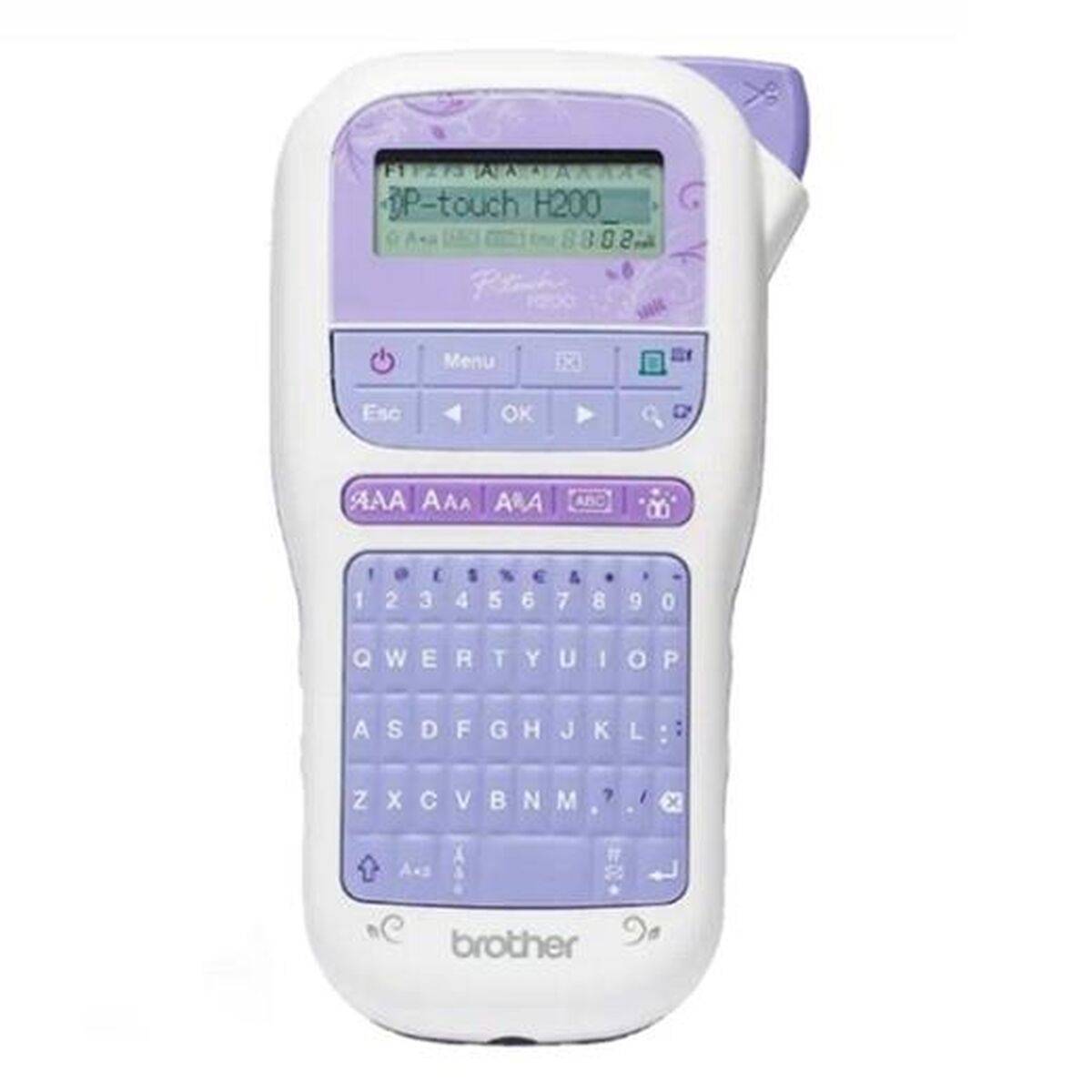 Rotuladora Eléctrica Brother PT-H200 Blanco (3 Unidades)