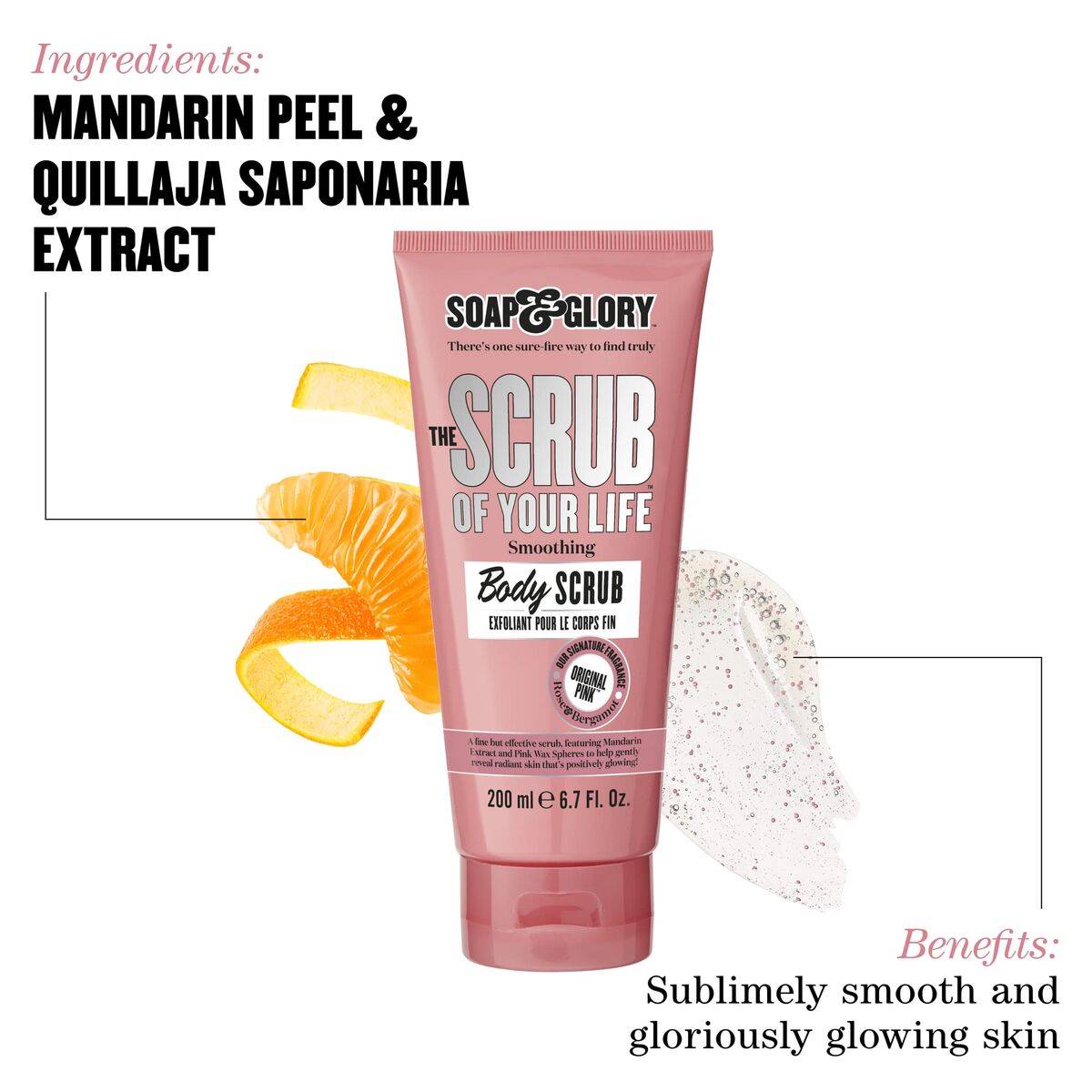 Loción Corporal Soap & Glory THE SCRUB OF YOUR LIFE 200 ml