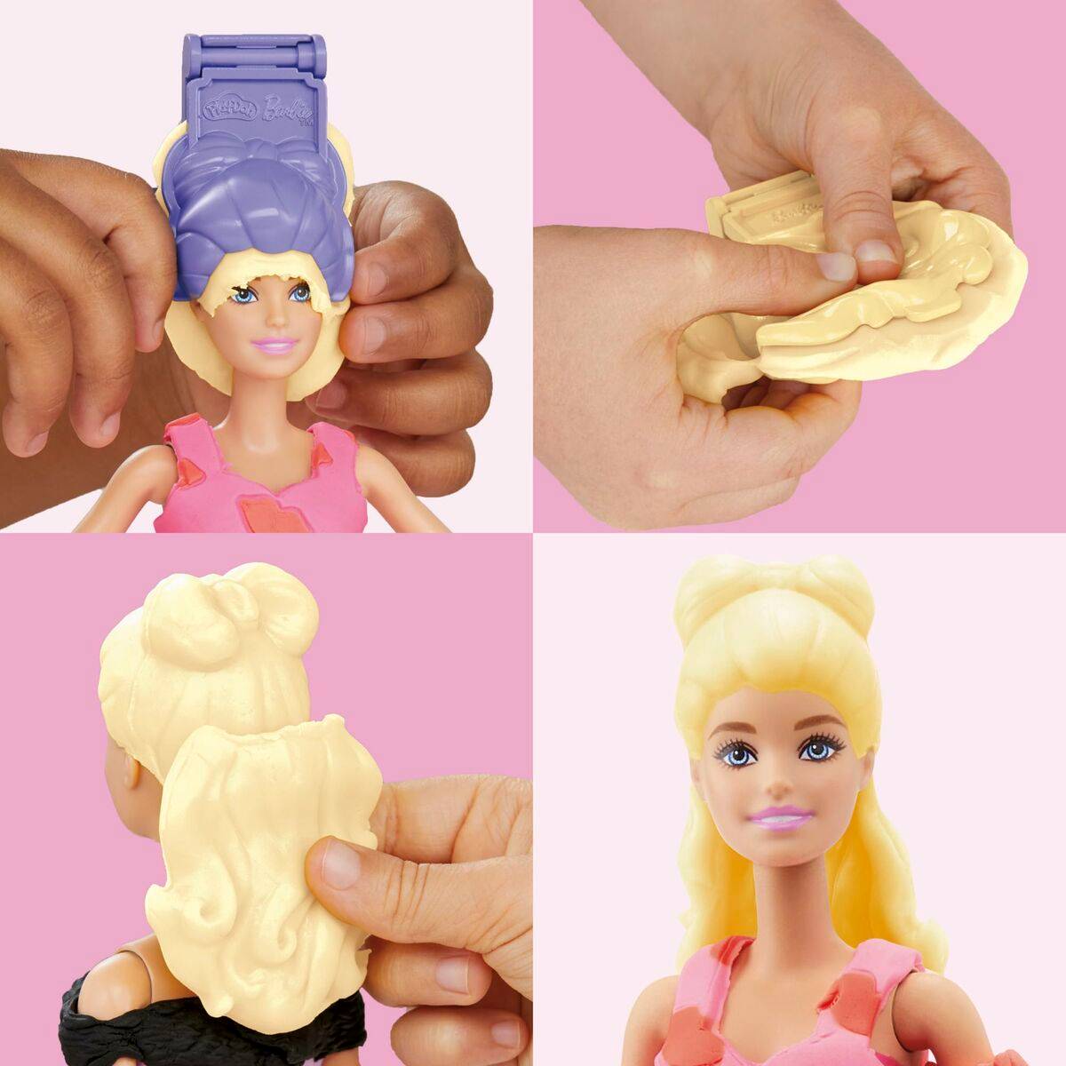 Juego de Plastilina Play-Doh Barbie Designer Fashion Show Multicolor