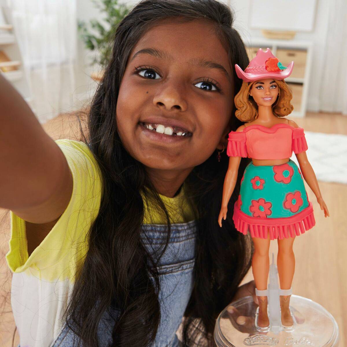 Juego de Plastilina Play-Doh Florals & Fringe Multicolor
