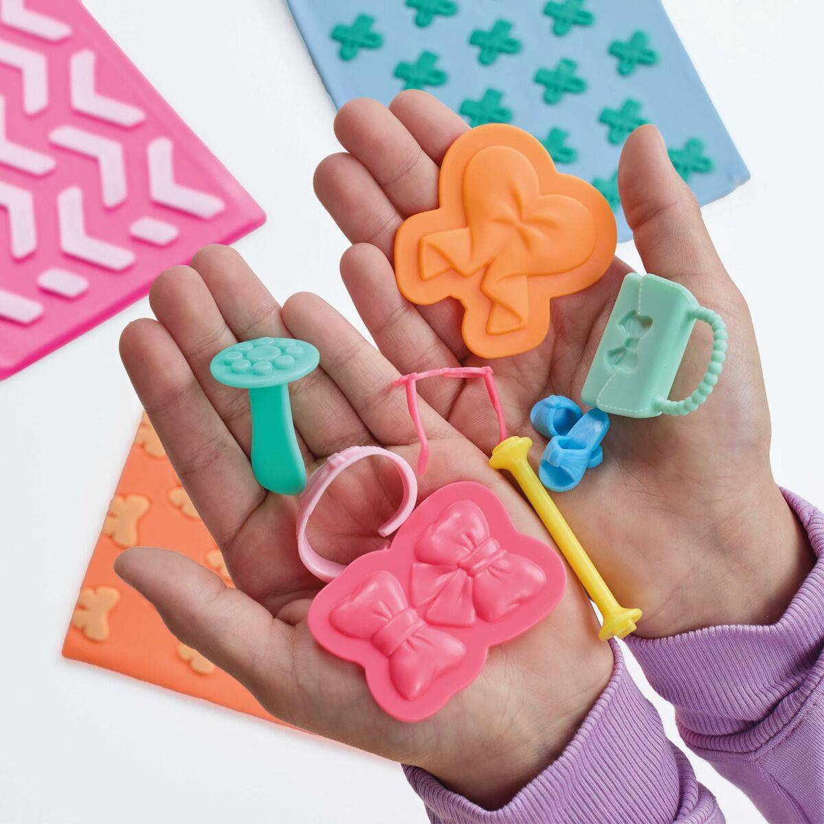 Juego de Plastilina Play-Doh BArbie Pearls & Bows Multicolor