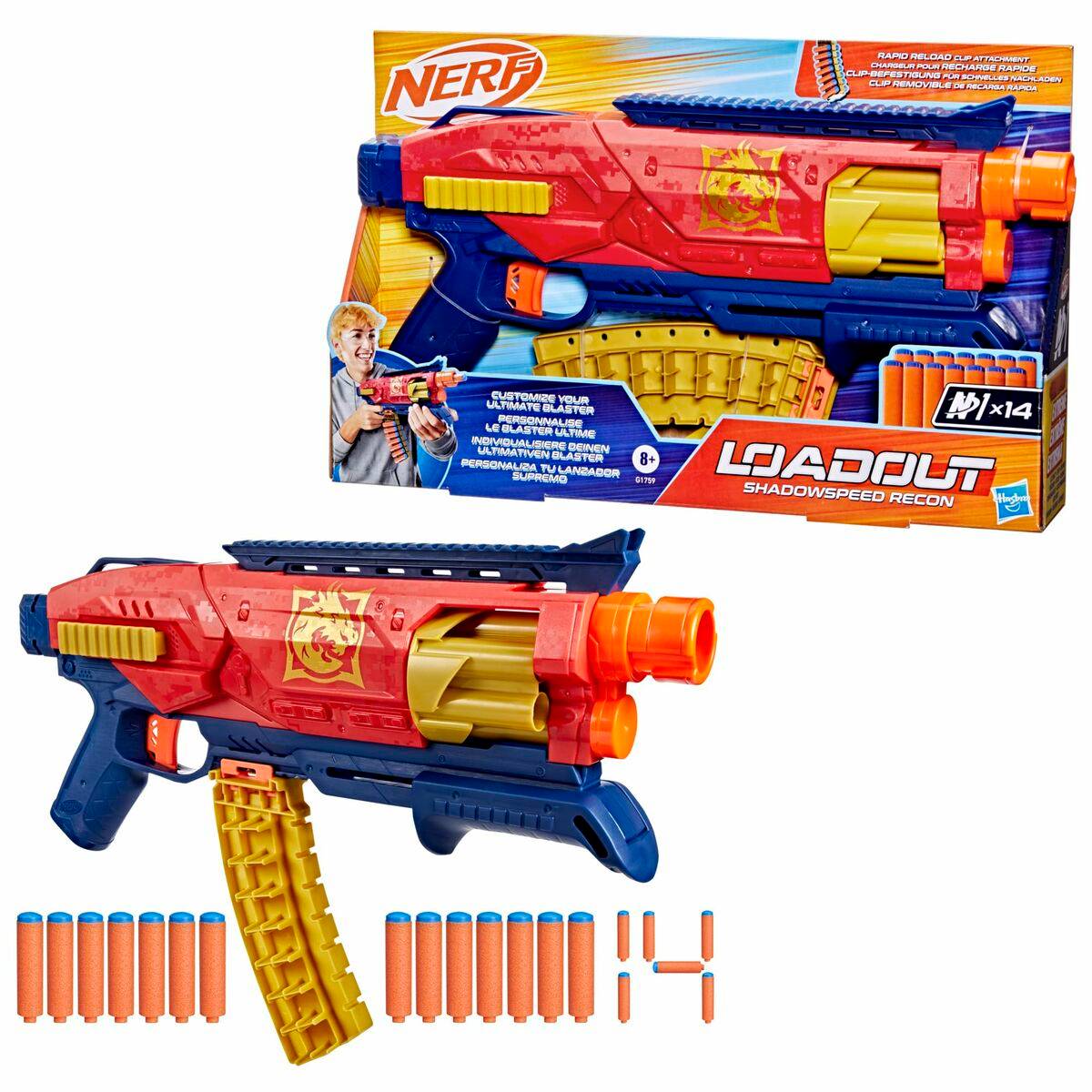 Pistola de Agua Nerf