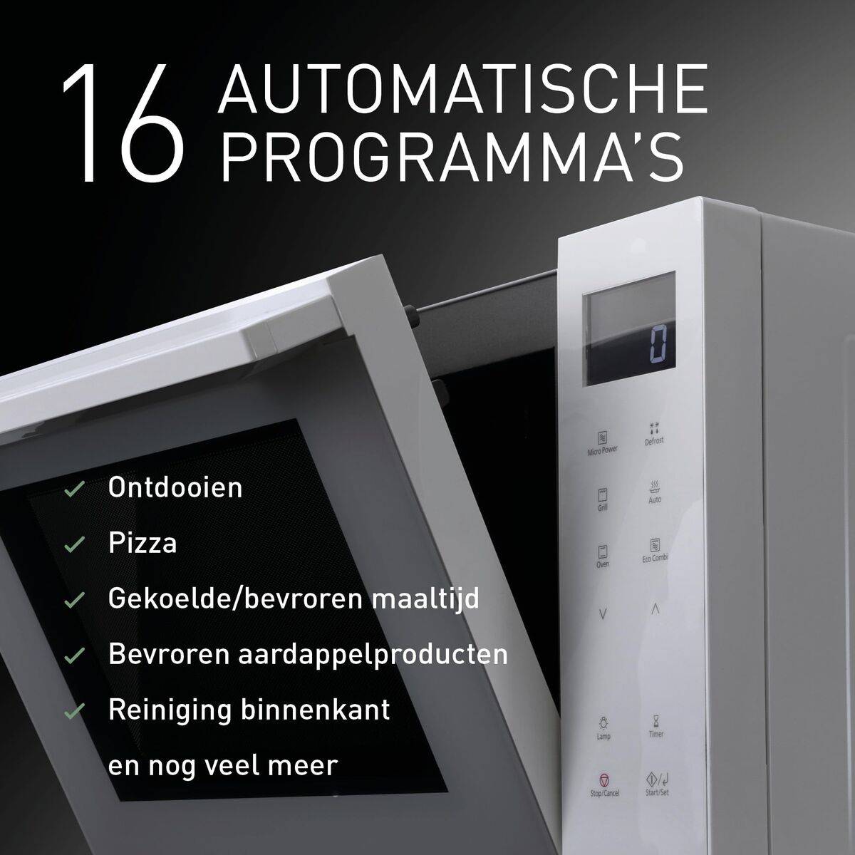Microondas con Grill Panasonic NNDF37PWEPG Blanco 1000 W 23 L (Reacondicionado A)