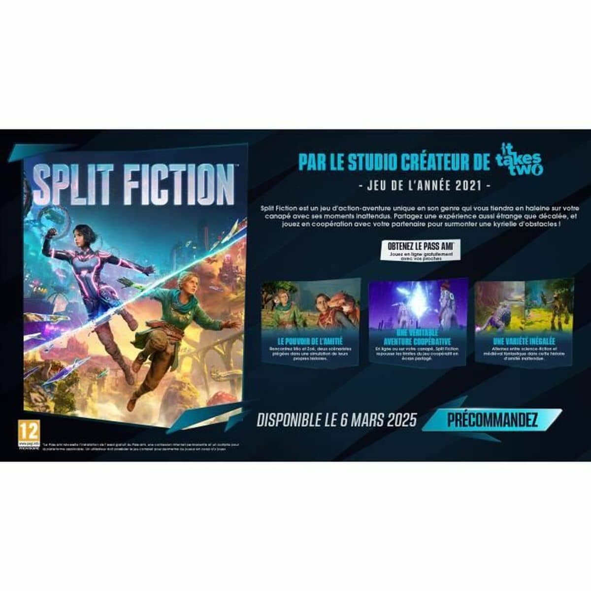 Videojuego Xbox Series X Electronic Arts Split Fiction