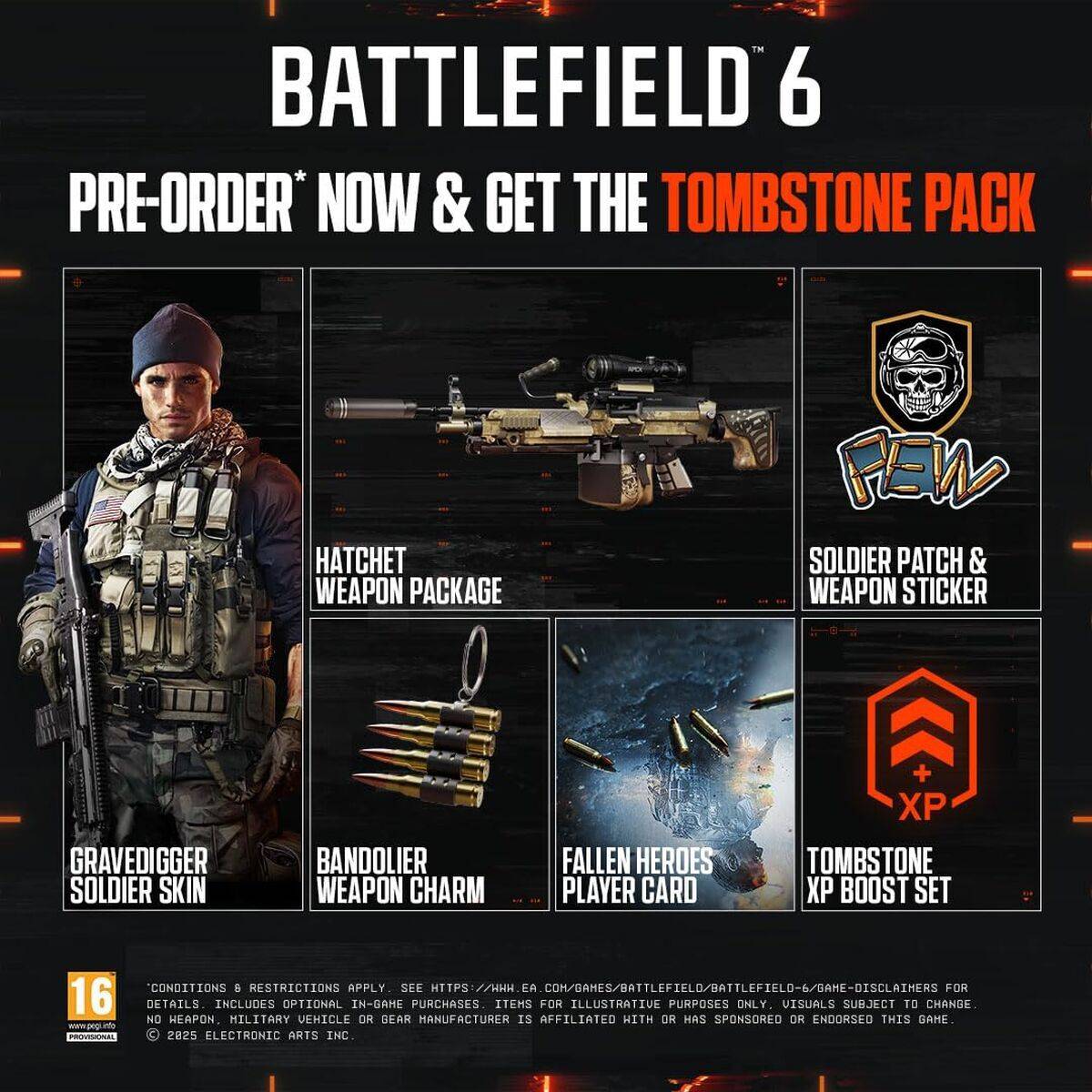 Videojuego PlayStation 5 Electronic Arts Battlefield 6